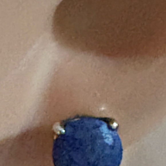 Ippolita Sterling 2 Blue Quartz, Lapis Stud Post Earrings TIMELESS - Picture 6 of 11